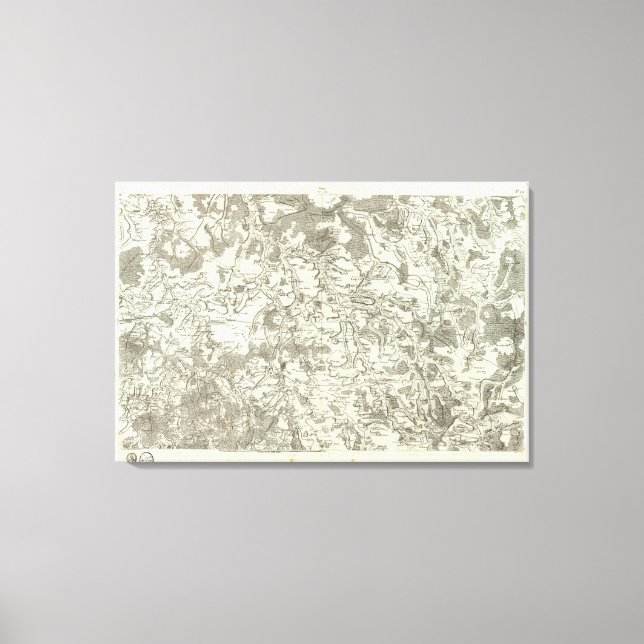 Impressão Em Tela Semur, Montbard (Frente)