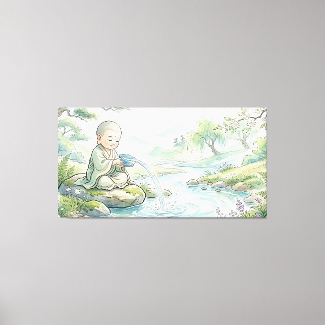 Impressão Em Tela Senhor Buda (Frente)