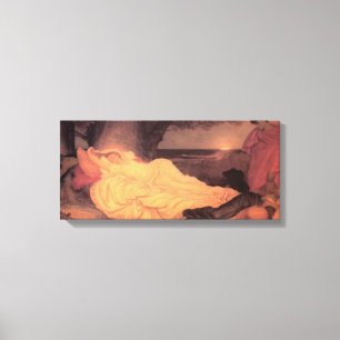 Impressão Em Tela Senhor Frederick Leighton do ~ de Cymon e de