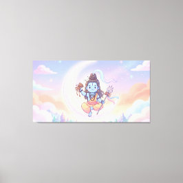 Impressão Em Tela Senhor Shiva