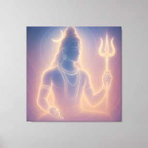 Impressão Em Tela Senhor Shiva