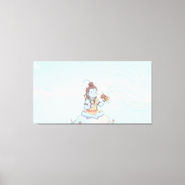 Impressão Em Tela Senhor Shiva