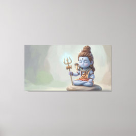 Impressão Em Tela Senhor Shiva
