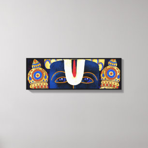 Impressão Em Tela Senhor Vishnu Tirupati Perumal - Pintura de Deus H