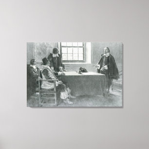 Impressão Em Tela Senhor William Berkeley Surrendering