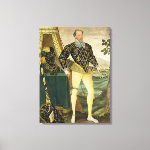 Impressão Em Tela Senhor William Drury, de Hawstead, Suffolk