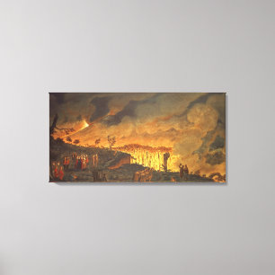 Impressão Em Tela Senhor William Hamilton que mostra a Ferdinand IV