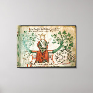 Impressão Em Tela Senhora Real 20 A11 Richard mim (1157-99) (o