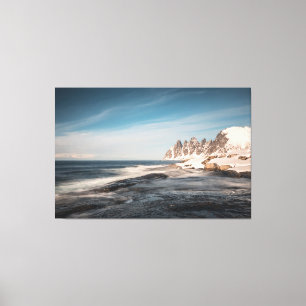Impressão Em Tela Senja Norway