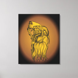 Impressão Em Tela Sensenmann - A Morte