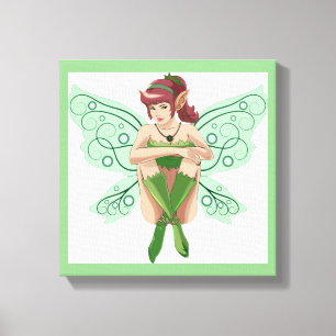 IMPRESSÃO EM TELA SENTANDO FAIRY