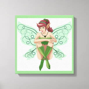 IMPRESSÃO EM TELA SENTANDO FAIRY