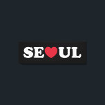 Impressão Em Tela Seoul Love Heart<br><div class="desc">Seoul Love Heart Globe Trotters se especializa em imagens idiossincráticas de todo o mundo. Aqui você encontrará Cartões de Saudação, Cartões Postais, Posters, Mouséads e muito mais.</div>