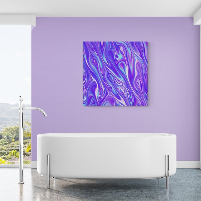 Impressão Em Tela Sereia Risos Abstrato (Criador carregado)