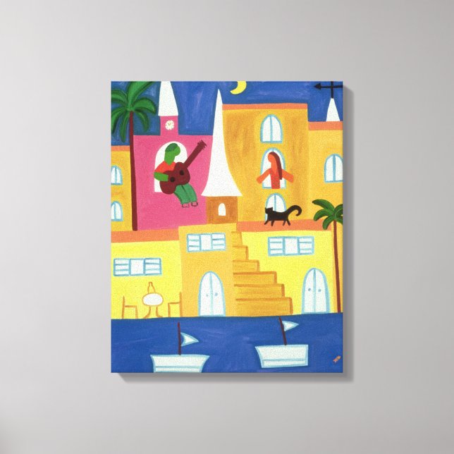 Impressão Em Tela Serenata 2002 (Frente)