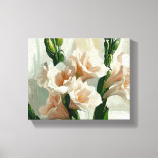 Impressão Em Tela Serene Gladiolus Blooms