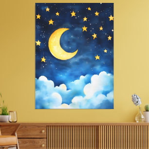 Impressão Em Tela Serenidade Celestial