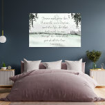 Impressão Em Tela SERENITY Winter Mountain Scripting Wall Art<br><div class="desc">"Jesus disse a ela, eu sou a ressurreição, e a vida: aquele que acredita em mim, apesar de ser morto, e ainda assim ele viverá:" inspiradora, John 11:25 (KJV), Bíblia da SERENITY, arte de serra para pendurar em sua casa. Lindos detalhes sobre a impressão de tela esticada. Faz um presente...</div>