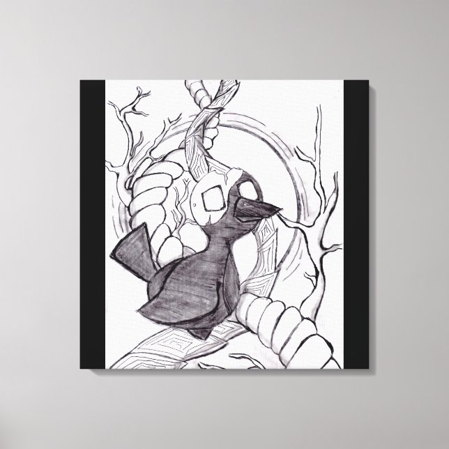 Impressão Em Tela Série da árvore viva (Frente)