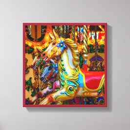Impressão Em Tela Série "feliz-volta-cavalo" 28