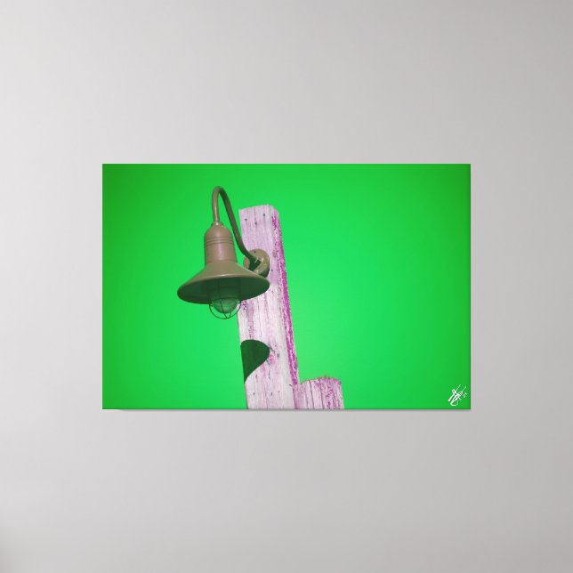 Impressão Em Tela Série Langley Light Posto #8 (Frente)