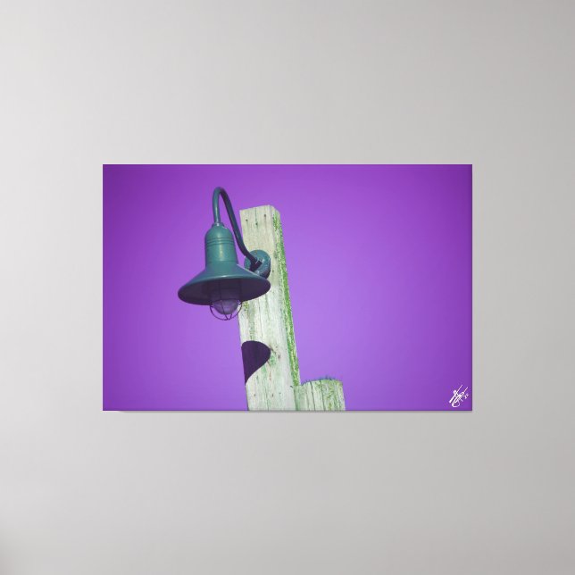 Impressão Em Tela Série Langley Light Posto nº 7 (Frente)