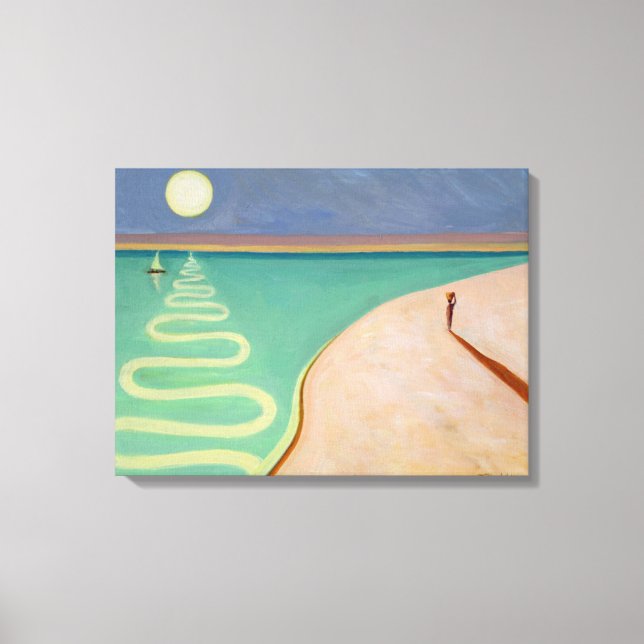 Impressão Em Tela Serpentine Sunset 2004 (Frente)