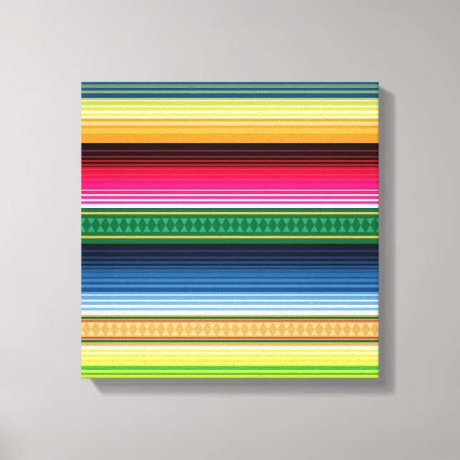 Impressão Em Tela sérvia tradicional mexicana em aberto (Frente)