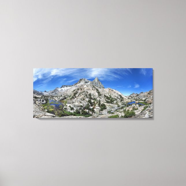 Impressão Em Tela Sete Gables Sobre Sete Lagos Gables - Serra (Frente)