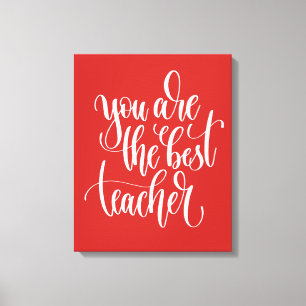 Impressão Em Tela Seu é o melhor professor