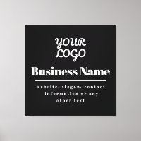 Seu logotipo preto e branco retrormoderno