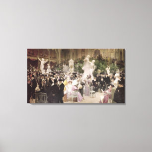 Impressão Em Tela Sexta-feira no Salão de beleza de artistas