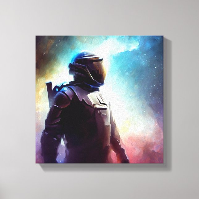 Impressão Em Tela SF Herói Espacial 3 (Frente)