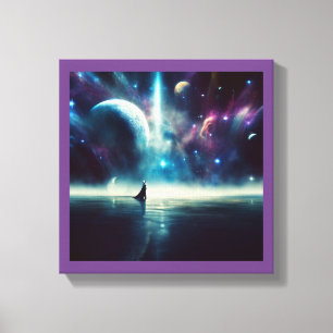 Impressão Em Tela SF - Ópera Espacial 1
