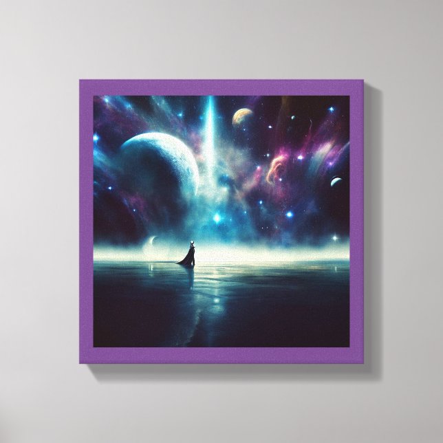 Impressão Em Tela SF - Ópera Espacial 1 (Frente)