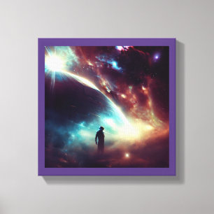 Impressão Em Tela SF - Ópera Espacial 4