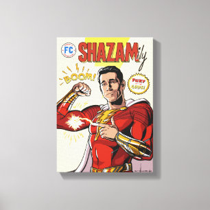 Impressão Em Tela SHAZAM! Fury of the Gods   Cobrir SHAZAMily Comic
