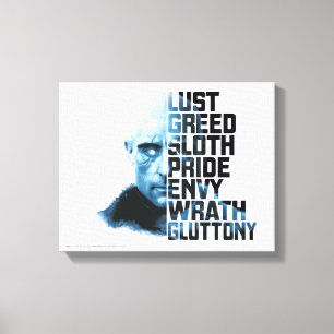Impressão Em Tela SHAZAM! pecados mortais do Dr. Sivana sete de  