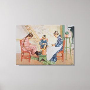 Impressão Em Tela Shelling Peas, pub. em 'Lasst Licht Hinin' ('Let i