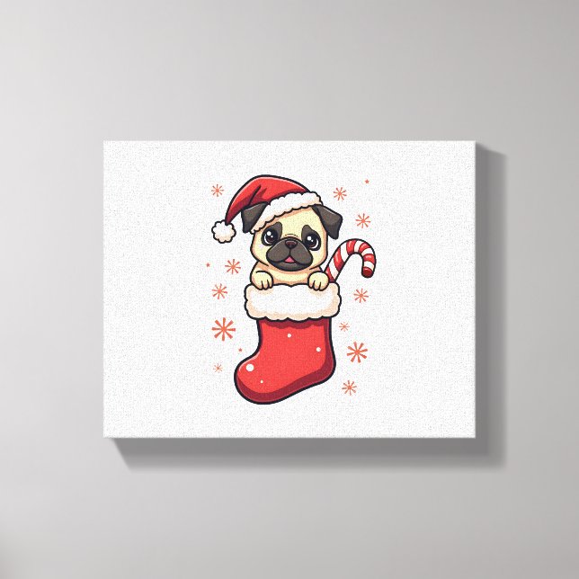 Impressão Em Tela Shepherd Caroling Night (Frente)