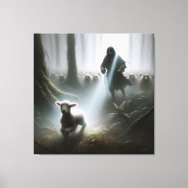 Impressão Em Tela Shephere Recuperando uma Lâmpada perdida