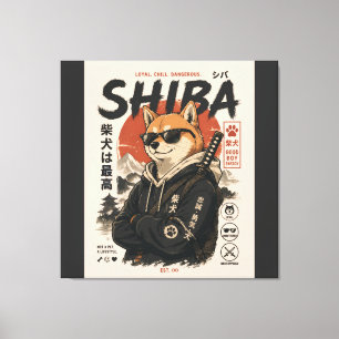 IMPRESSÃO EM TELA SHIBA O PROTETOR