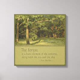 Impressão Em Tela Shishkin do CC0394 do Hugger Árvore