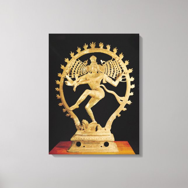 Impressão Em Tela Shiva Nataraja (Frente)