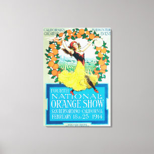 Impressão Em Tela ShowPoster alaranjado nacional #2