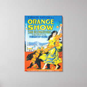 Impressão Em Tela ShowPoster alaranjado nacional #5