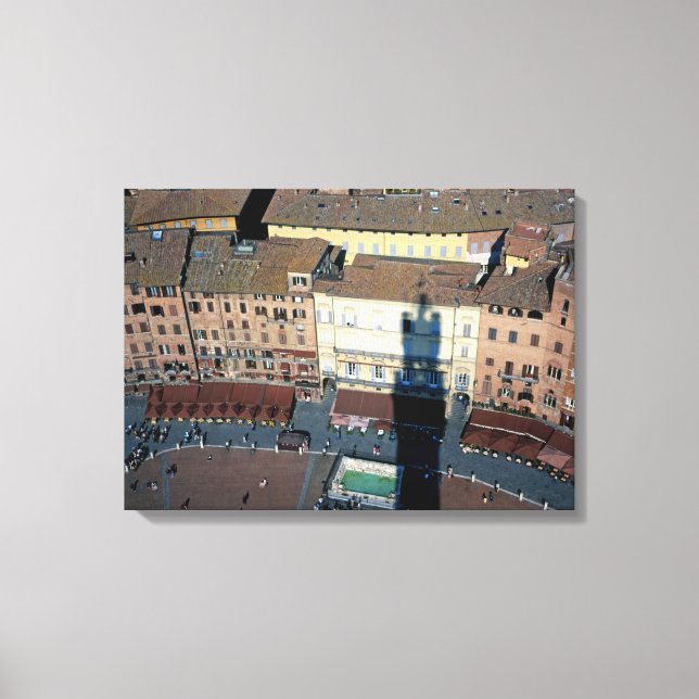 Impressão Em Tela Siena Tuscany Itália (Frente)