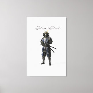 Impressão Em Tela Silent steel samurai