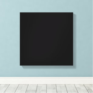 Impressão Em Tela Silhueta de Gato Preto Minimalista