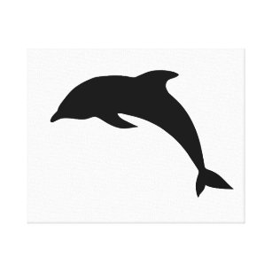 arte em canvas golfinho desenhos zazzle com br